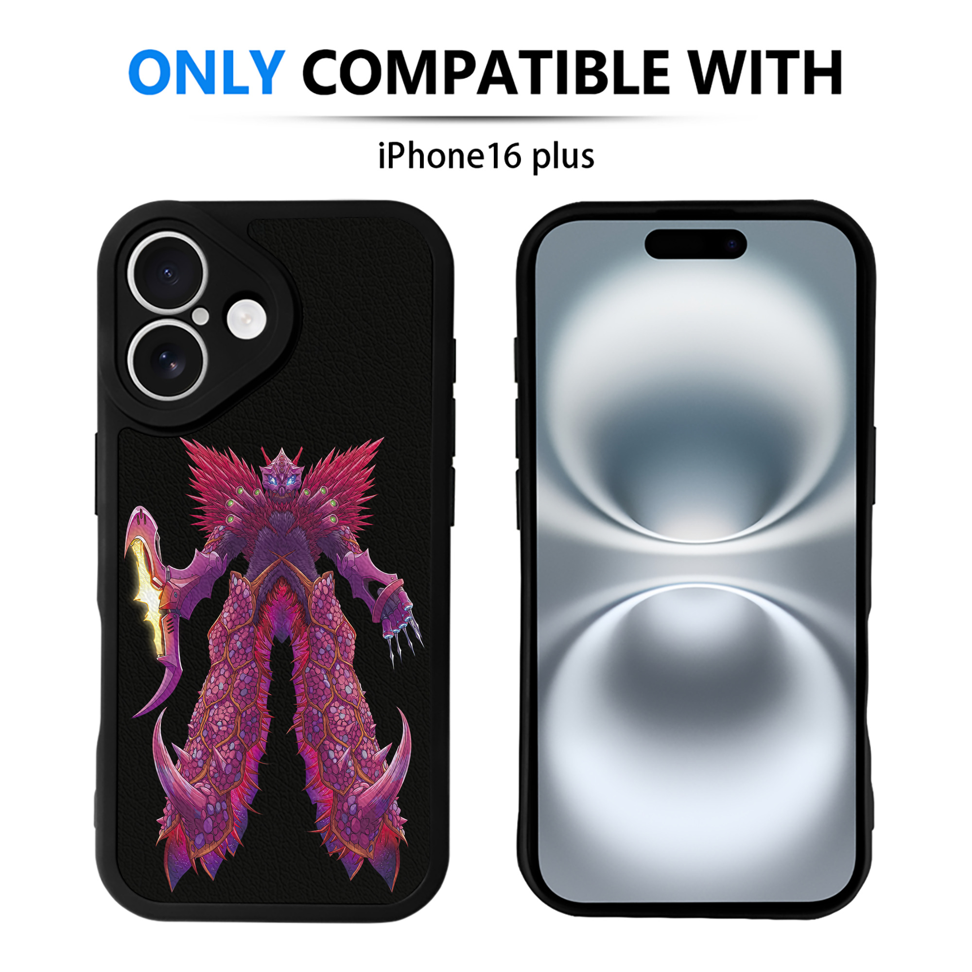 （画像用） ウルトラマン Ultraman 【iPhone 16シリーズ対応】シリコンスマホケース（レザー調） 材質：シリコン